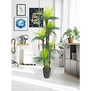 Yapay Ağaç Palmiye 45yaprak 5katlı 180cm Salon Çiçeği Yapay Çiçek