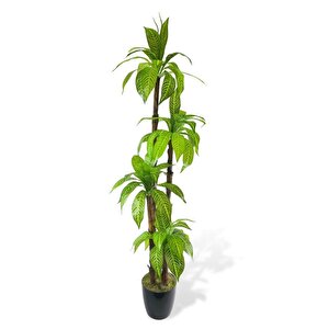 Yapay Ağaç Yukka 4katlı 180cm 48 Yaprak Salon Çiçeği Yapay Çiçek