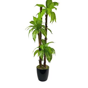 Yapay Ağaç Yukka 4katlı 180cm 48 Yaprak Salon Çiçeği Yapay Çiçek
