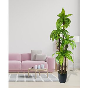 Yapay Ağaç Yukka 4katlı 48 Yapraklı 150cm Salon Çiçeği Yapay Çiçek