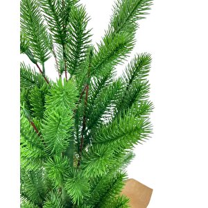 Yılbaşı Ağacı Yapay Çam Ağacı Kraft Saksıda 55cm