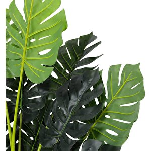 Yapay Ağaç Monstera Deve Tabanı Ağacı 160 Cm 12 Yaprak