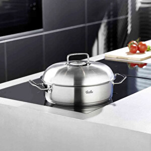 Original Profi Collection Metal Kapak Kavurma Tenceresi 28 Cm