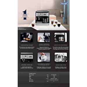 Delonghi Bco431.s Combı Barista Tipi Kahve Makinesi