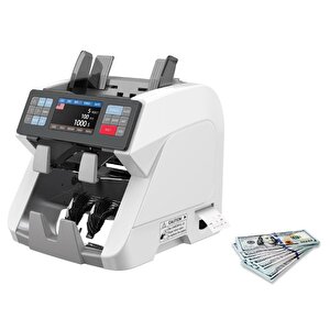 Hms-kaan Pro (printer’lı) Para Sayma Makinesi 25 Ülkeli 1+1 Müşteri Ekranlı