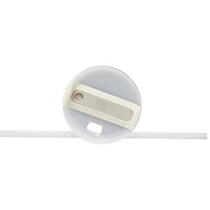 Quencher Pipetli Termos Bardak 1.18 Lt - Cream