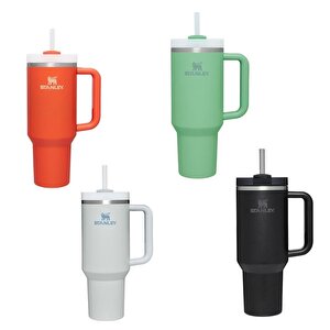 Stanley Quencher Pipetli Termos Bardak 1.18 Lt - Black