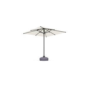 Mini Pro Krem Bahçe Ve Balkon Şemsiyesi 210×210 Cm