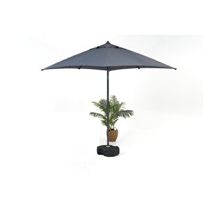 Mini Pro  Antrasit Bahçe Ve Balkon Şemsiyesi 210×210 Cm