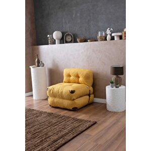Megano Tek Kişilik Dolgulu Katlanır Koltuk & Yatak