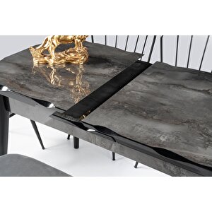 İkon Açılır Mdf Highgloss Mutfak Masası 70x110