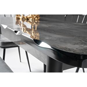 İkon Açılır Mdf Highgloss Mutfak Masası 70x110