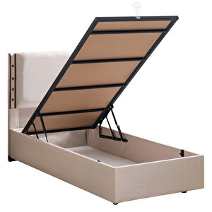 Retro İkili Baza Başlık Seti 100x200 Krem