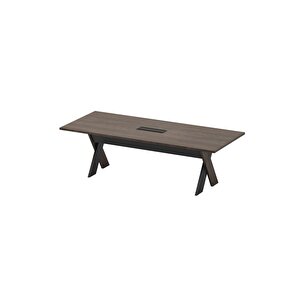 240 Cm Omix Ofis Toplantı Masası(balos-antrasi̇t)