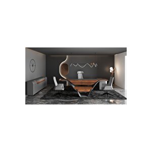 Lotus 290 Cm Ci̇lali Makam Çalişma Ofi̇s Masa Takim (motor Mekanizmalı)