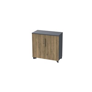 Tidy Boy Kapakli Antrasi̇t 81 Cm  Dolap (antrasit/pera)