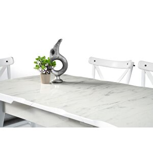 İkon Banklı Mdf Mutfak Masa Sandalye Takımı 70x110