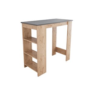 Bimossa L1130 Serina Bar Masası Antrasit-sepet