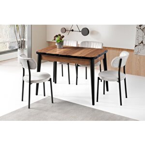 İkon Beta Mdf Mutfak Masa Sandalye Takımı 70x110
