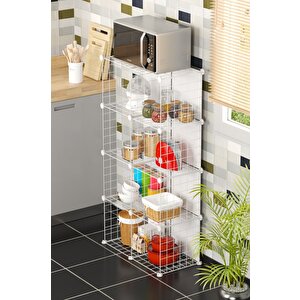 Telorans 8 Bölmeli̇ Organi̇zer Ki̇taplik Raf