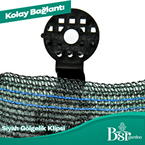 50 Adet Gölgelik Klipsi Bsr Garden