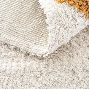 Cool Halı Cool Cotton Ccn 02 Multy Xw Makinede Yıkanabilir Kaymaz Taban Pamuk Dokuma Bebek Halı
