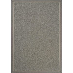 Leon Art 04 Balkon Halısı Hasır Doku Mutfak Halısı Çift Bordürlü İthal Sisal Halı Yolluk 120x180 cm