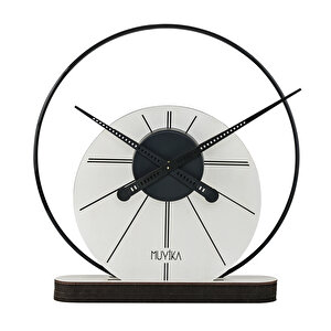 Muyi̇ka Pezzo  Tasarım Masa Saati 37x35cm