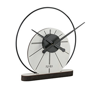 Muyi̇ka Pezzo  Tasarım Masa Saati 37x35cm