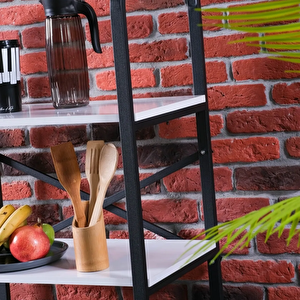 Çok Amaçlı Mutfak Dolabı, Ayakkabılık Ve Balkon Organizer, Beyaz