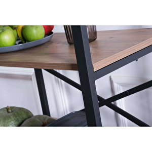 Çok Amaçlı Mutfak Dolabı, Ayakkabılık Ve Balkon Organizer, Çam Renk
