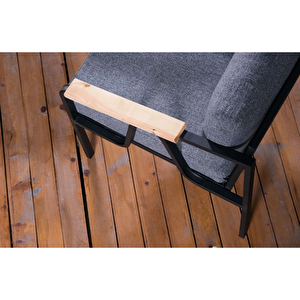 Piangel Tekli Bahçe Mobilyası,balkon Mobilyası 2'li 60x120cm
