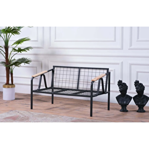 Piangel Tekli Bahçe Mobilyası,balkon Mobilyası 2'li 60x120cm