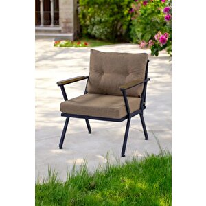 Pilocco Demonte Metal Bahçe Mobilyası Tekli Sarı 60x60