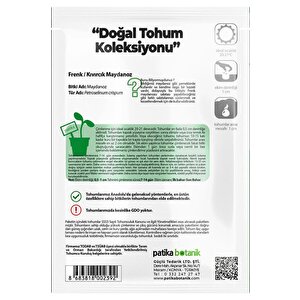 2500 Adet Frenk / Kıvırcık Maydanoz Tohumu