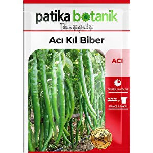 200 Adet Acı Kıl Biber Tohumu