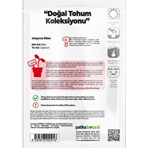 150 Adet Yerli Ata Jalapeno Biber Tohumu
