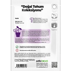 150 Adet Yerli Ata Kekik Tohumu (zahter)