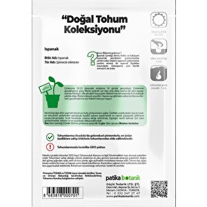 250 Adet Yerli Ispanak Tohumu (geniş Yaprak)