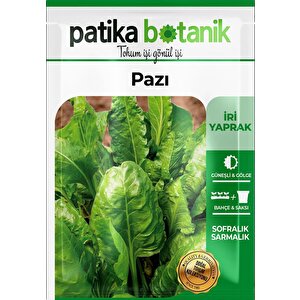 400 Adet Yerli Ata Geniş Yaprak Pazı Tohumu (10 Gram)