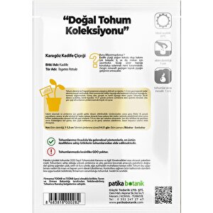 50 Adet Karagöz (tagetes L.) Çiçek Tohumu