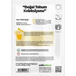 Türbe Çiçeği (ımpatiens Balsamina) Çiçek Tohumu 30 Adet