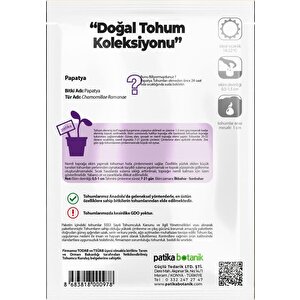 100 Adet Tıbbi Aromatik Papatya Tohumu