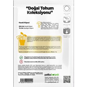 100 Adet Haseki Küpesi Çiçek Tohumu