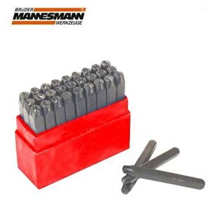 Mannesman Rakam Harf Zımba Seti 5 Mm