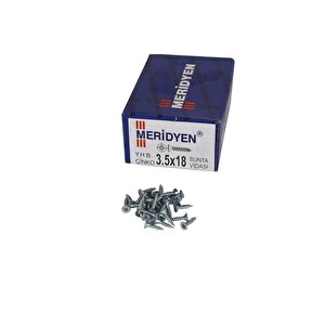 3.5x18 Sunta Ve Ağaç Vidası Paket 1000 Adet