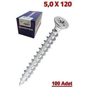 Meridyen Sunta Vidası 5.0x120 (100 Adet)