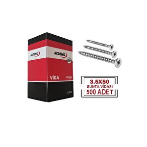 3.5x50 Sunta Vidası 500 Adet