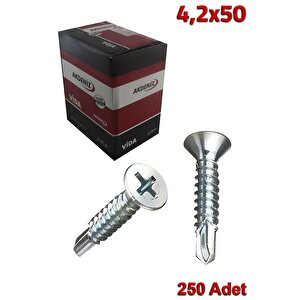 Akdeniz Yhb Matkap Uçlu Vida 4,2x50 (250 Adet)