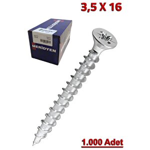 Meridyen Sunta Vidası 3.5x16 (1.000 Adet)